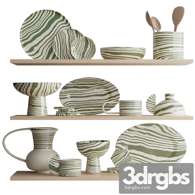 Set of dishes 3