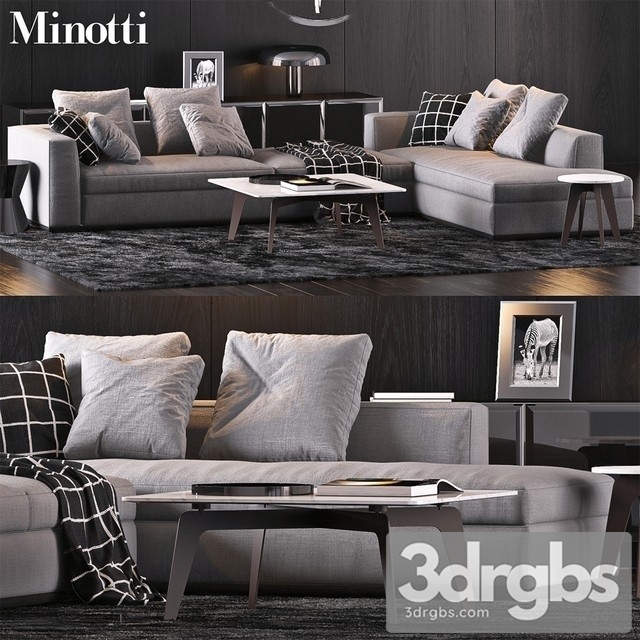 Minotti Cloarkroom Sofa Set