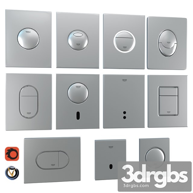 Grohe Flush Plates For Installation