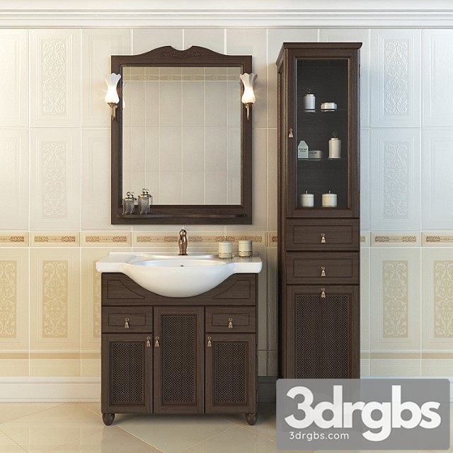 Bathroom Furniture Opadiris Tibet 80