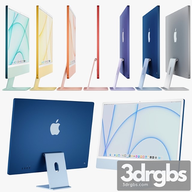 Apple imac 24-inch all colors 2021_1