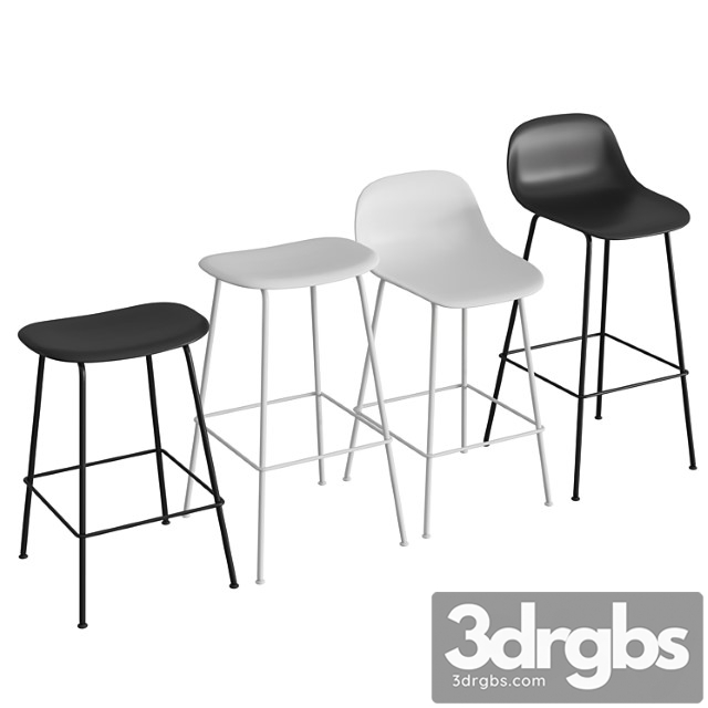 Fiber bar stool tube base 2