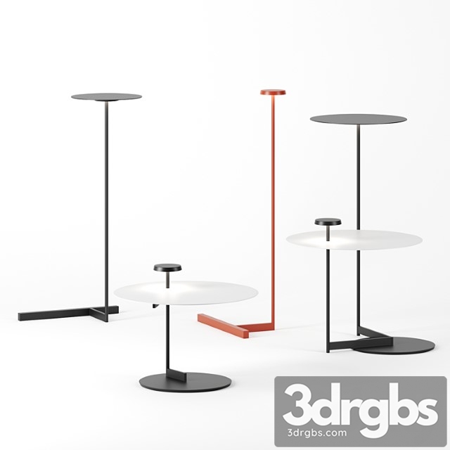 Flat Floor Lamps By Vibia