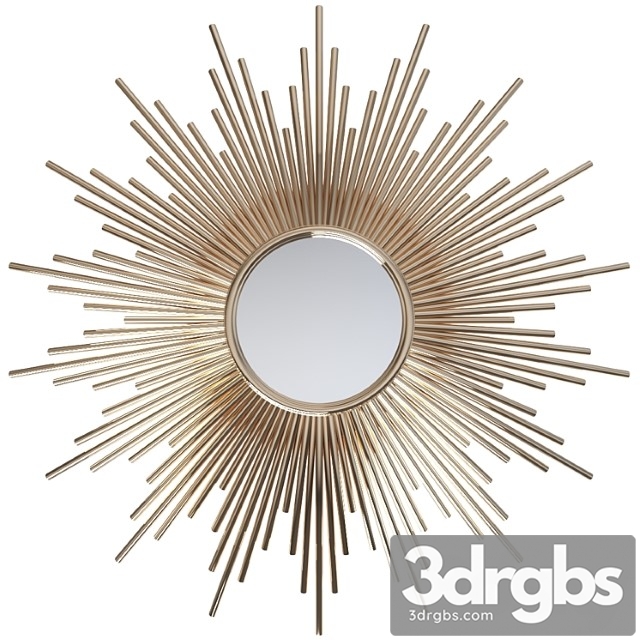 Soledad la redoute sun shaped mirror