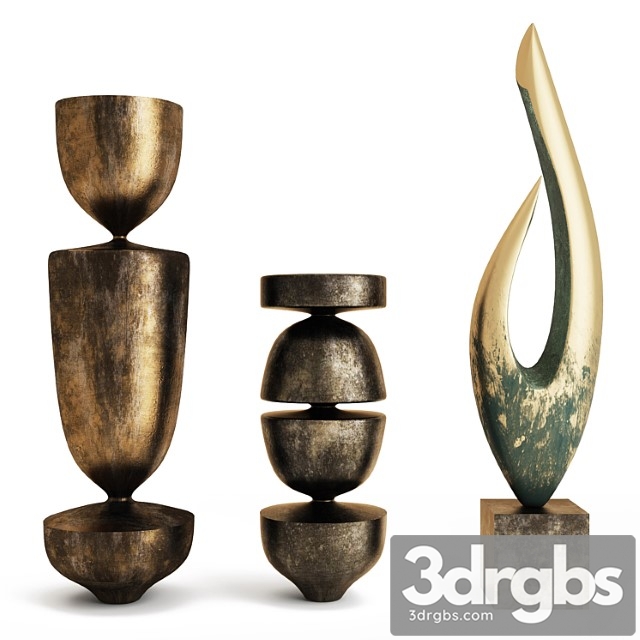 Set Of Three Sculptures 2