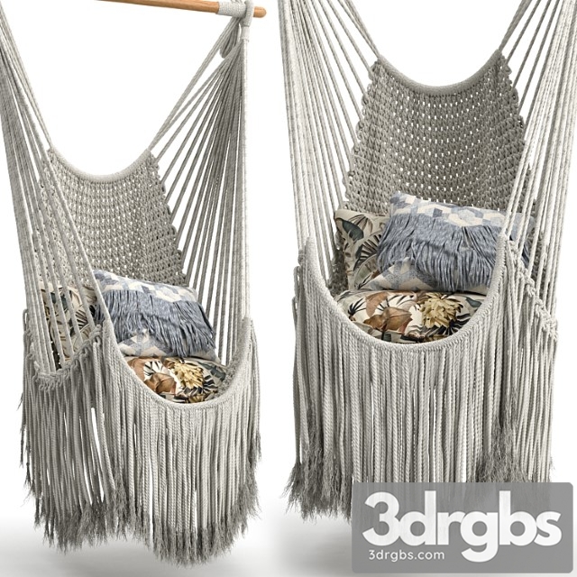 Babylonica macrame swing