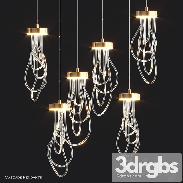 Cascade pendants by morghen studio