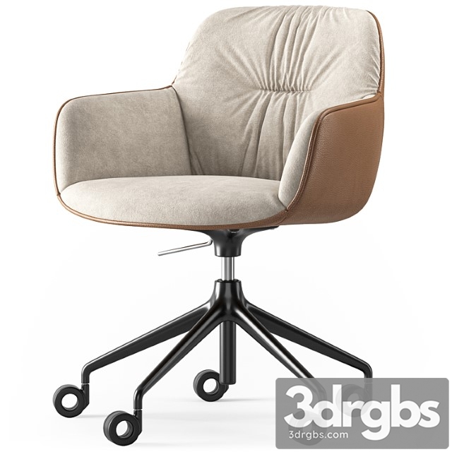 Calligaris Cocoon Soft Office Chair 1
