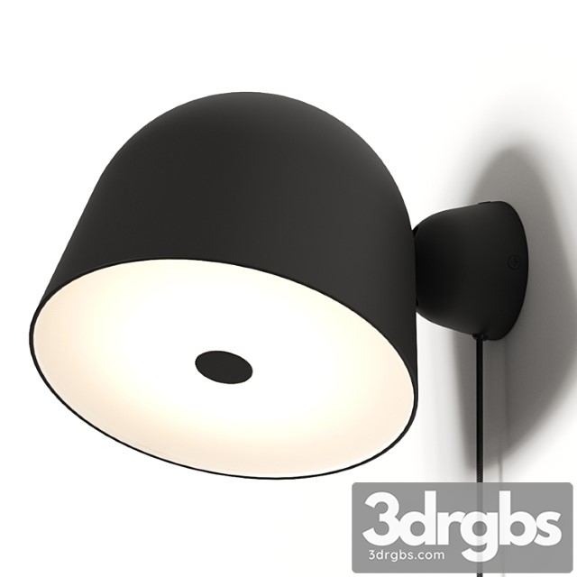 Woud design kuppi plug-in wall sconce