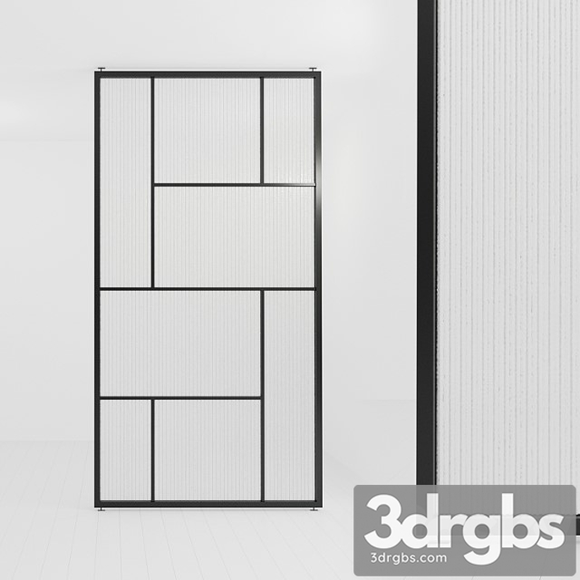 Glass partition 72