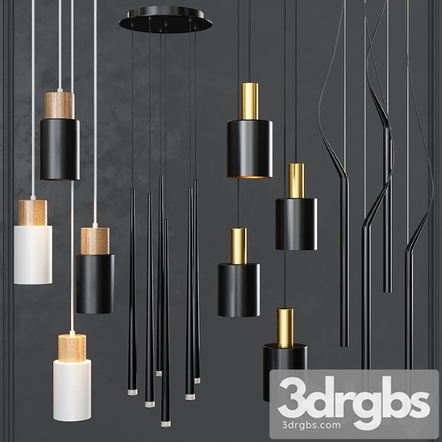 Pendant Lights Set 029