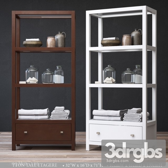 Hutton Tall Etagere