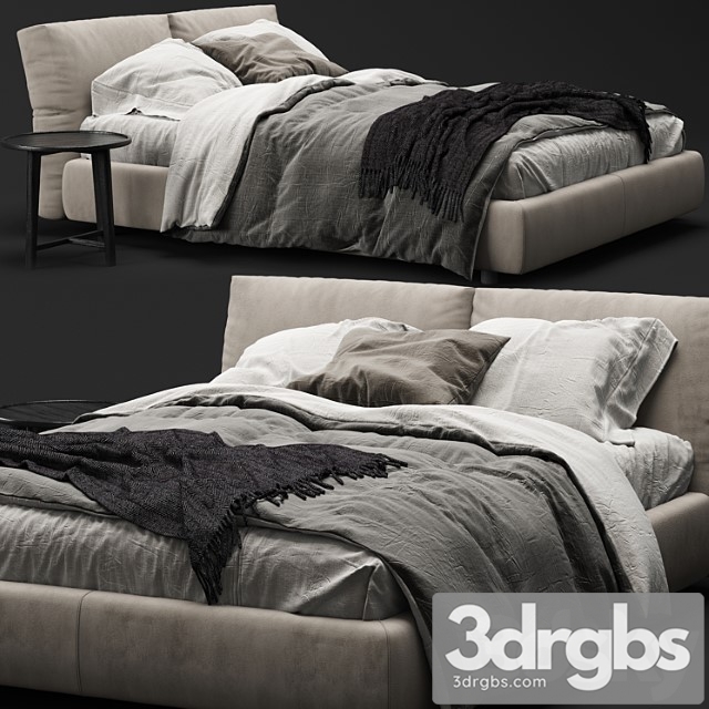 Flexform newbridge soft bed_2 2