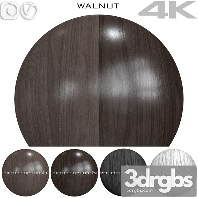 Seamless texture - walnut 4