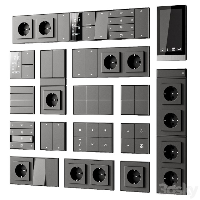 Ekinex Sockets Switches