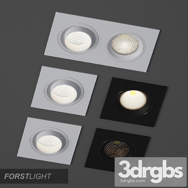 Built-in forstlight modular lamp