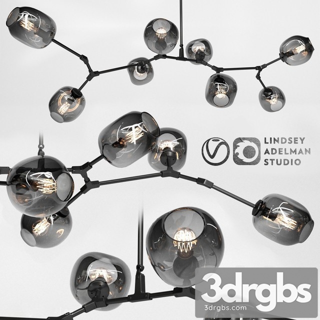 Branching Table Bubble 8 Black