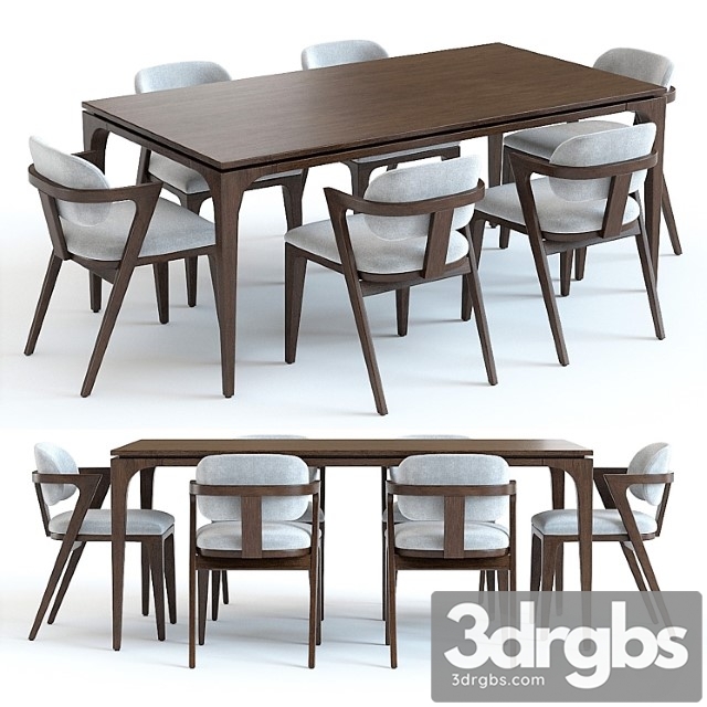 West Elm Adam Court Table And Chairs