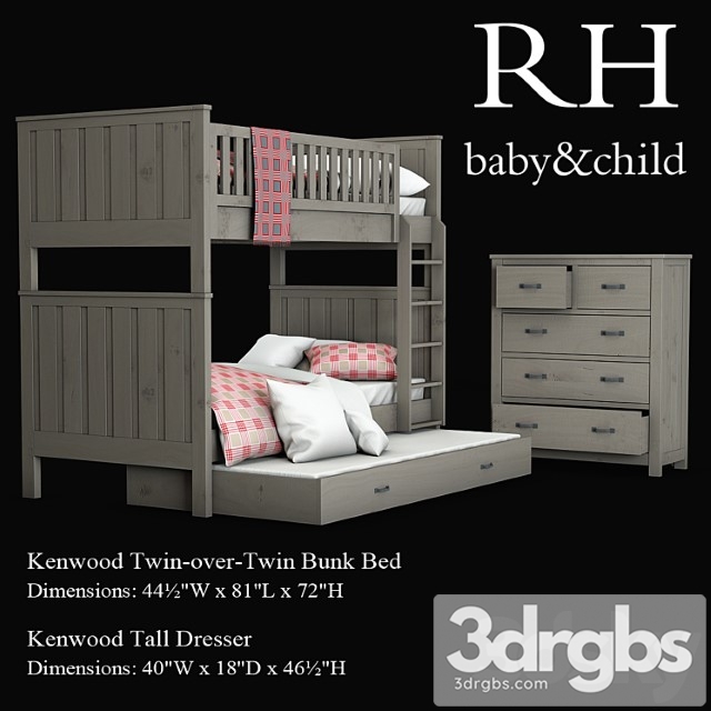 Kenwood Twin Over Twin Bunk Bed
