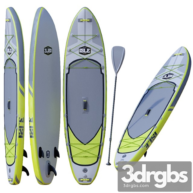 Isle explorer inflatable paddle board package