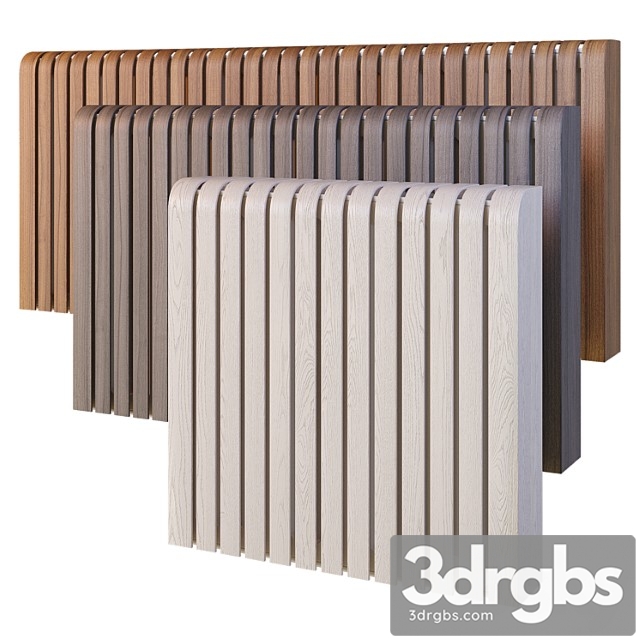 Radius screens for heating radiators