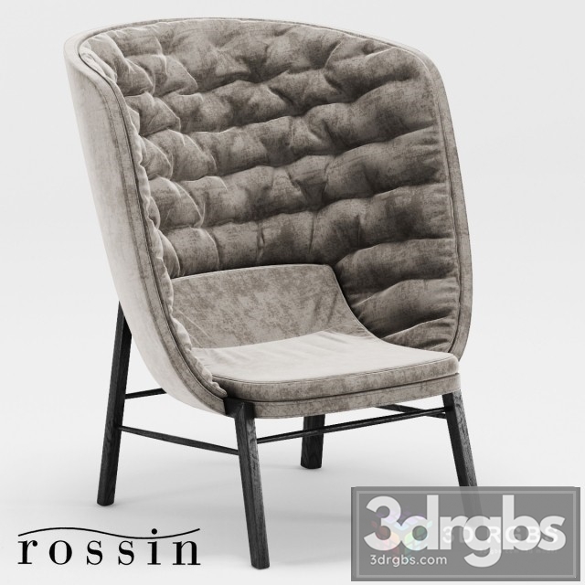 Rossin Cleo Wood Armchair