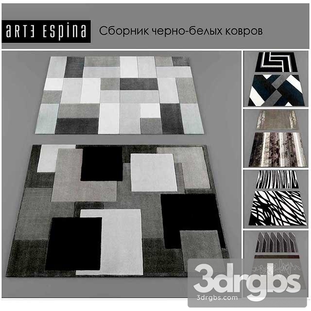 Black White Carpets 2