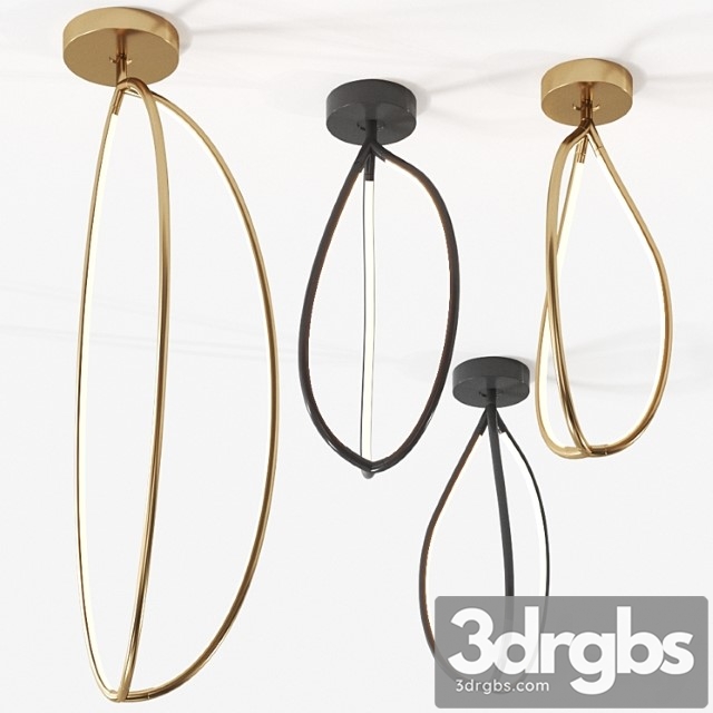 Arrival ceiling lamp by artemide