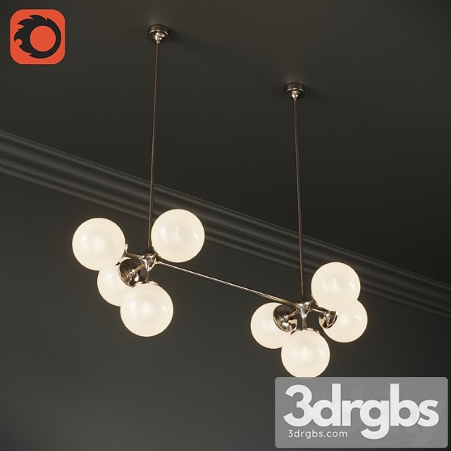 Tribcea Loft Chandelier Cluster Duo