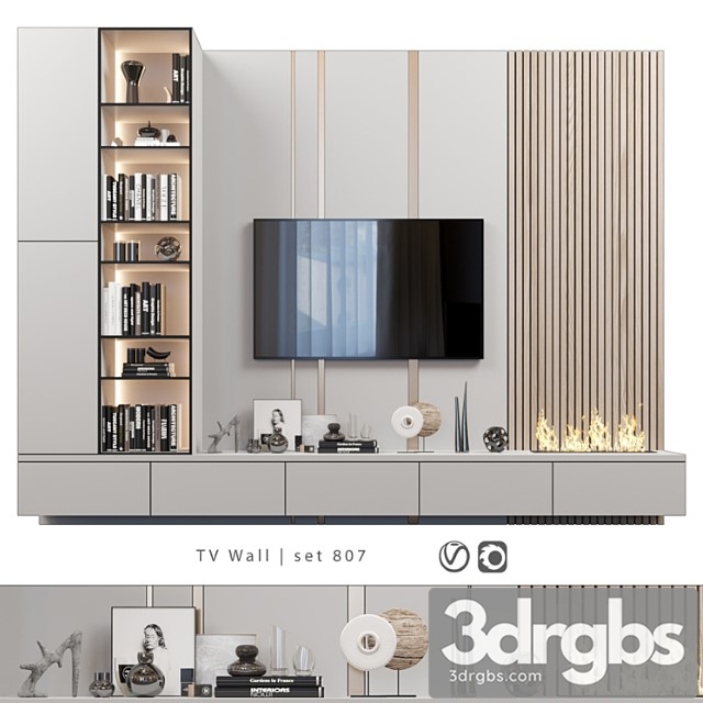 TV Wall Set 807