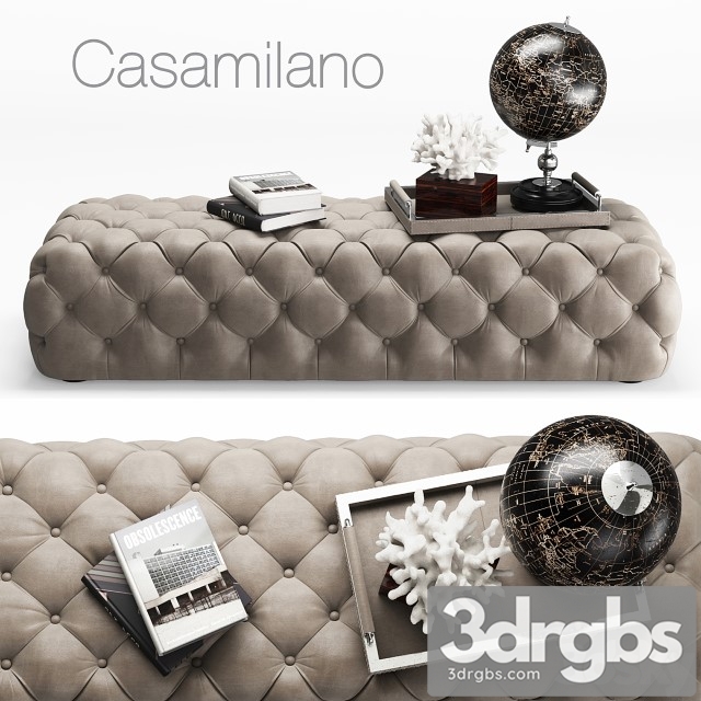 Casamilano Hyatt Ottoman 160