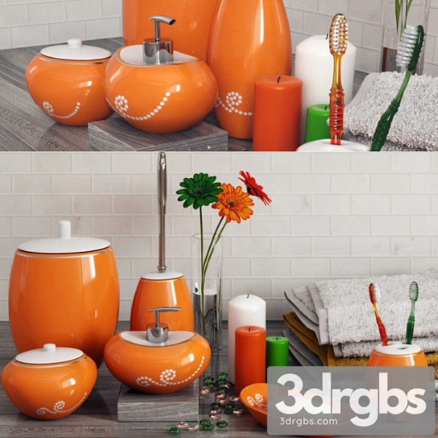 A Set Of Primanova Maison Orange