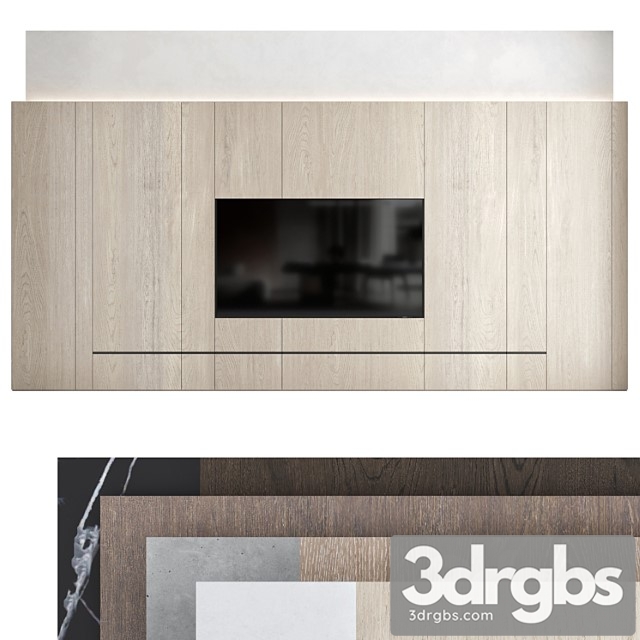 Tv wall set 05