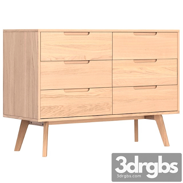 Jenson wide chest of drawers
