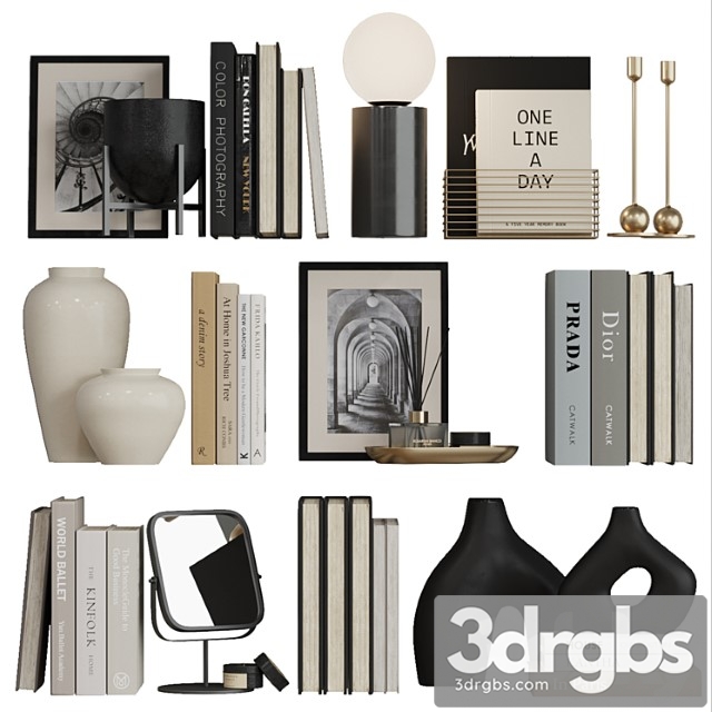 Decor shelf set 8 h&m