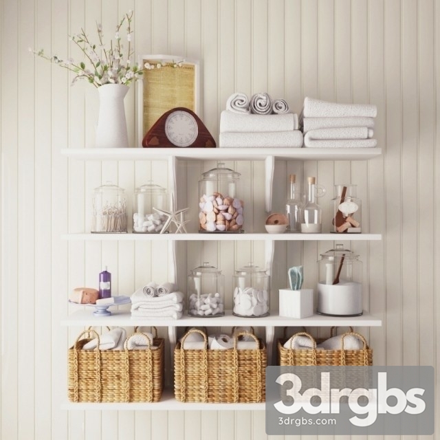 Bathroom Set Decor 01