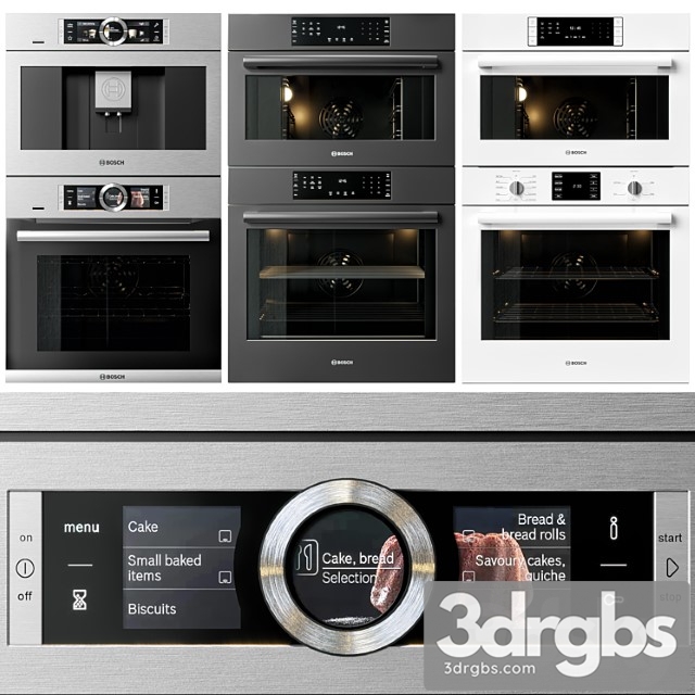 Bosch double oven & coffeemaker collection