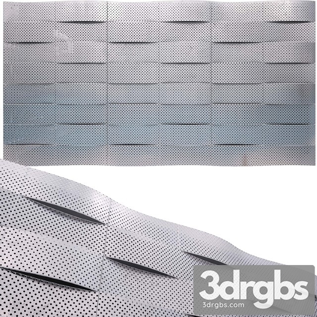 Perforated metal panel n12