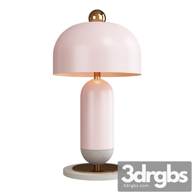 Mushroom table lamp