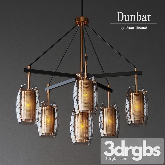 Dunbar 6 Ligt Chandelier Savoy House