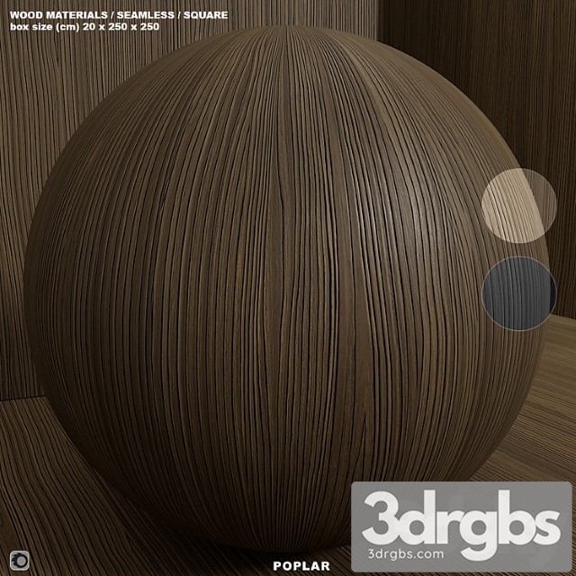 Materials Wood Material wood (seamless) poplar - set 135