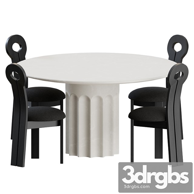 Dining Set 01 by Lulu and Georgia