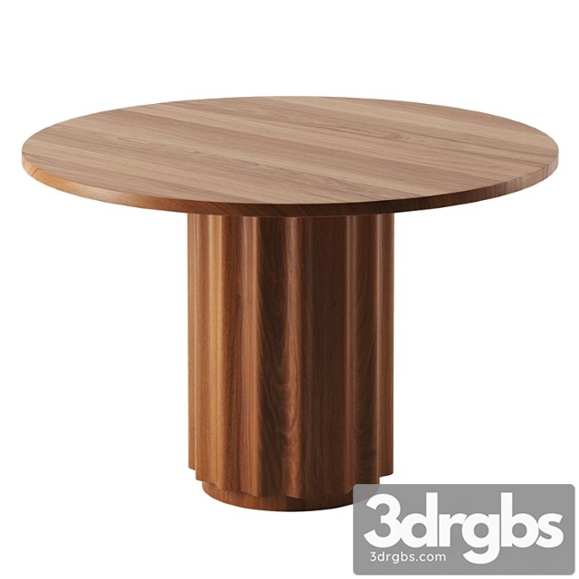Ansel drum dining table by urban outfitters
