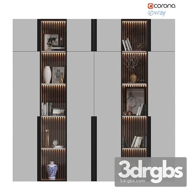 Wardrobe with decor 3