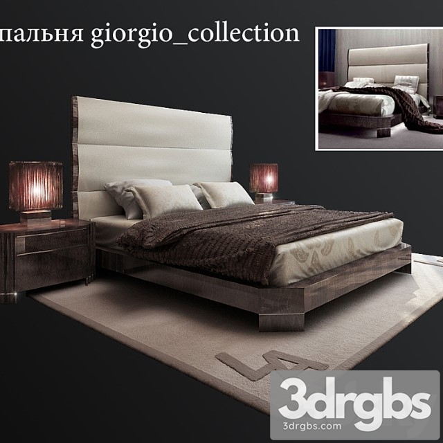 Bed Giorgio Collection