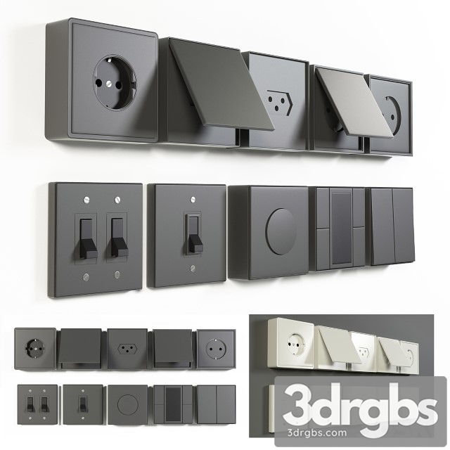 Jung LS 990 Outlet Electric Switches