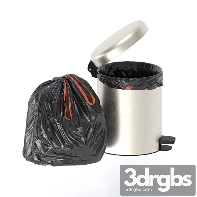 Trash bag and bin