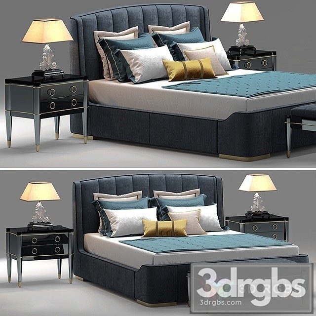 Galimberti Zaffiro Bed