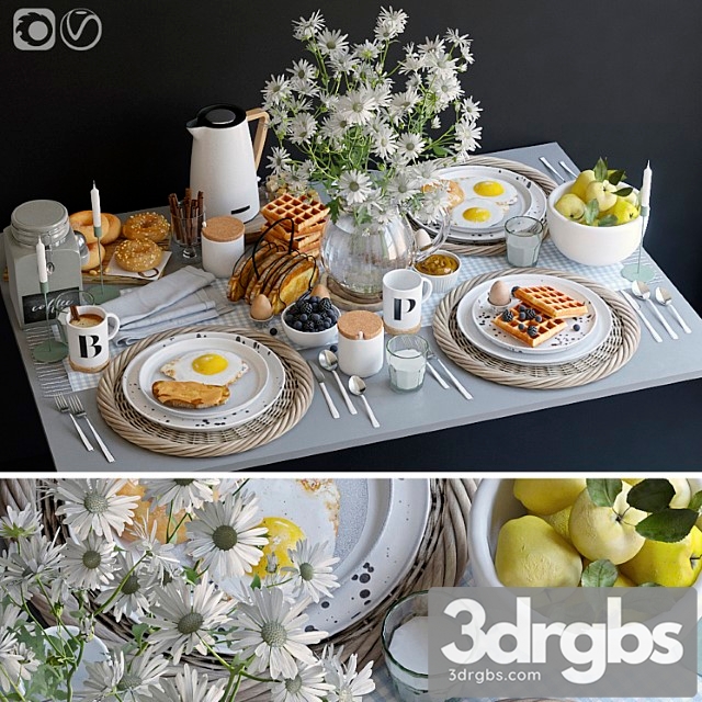 Table setting 36. breakfast - 3