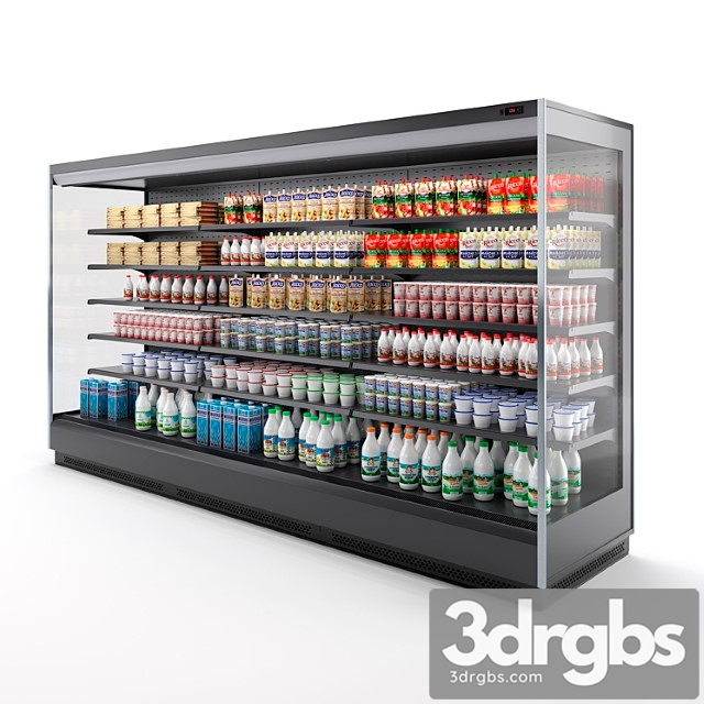 Refrigerated display case brandford tesey.